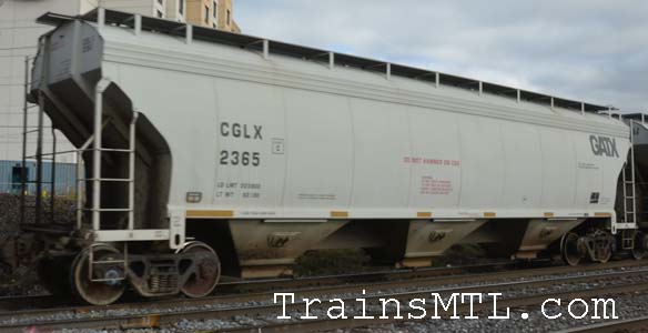 Car/wagon CGLX2365 left side / coté gauche